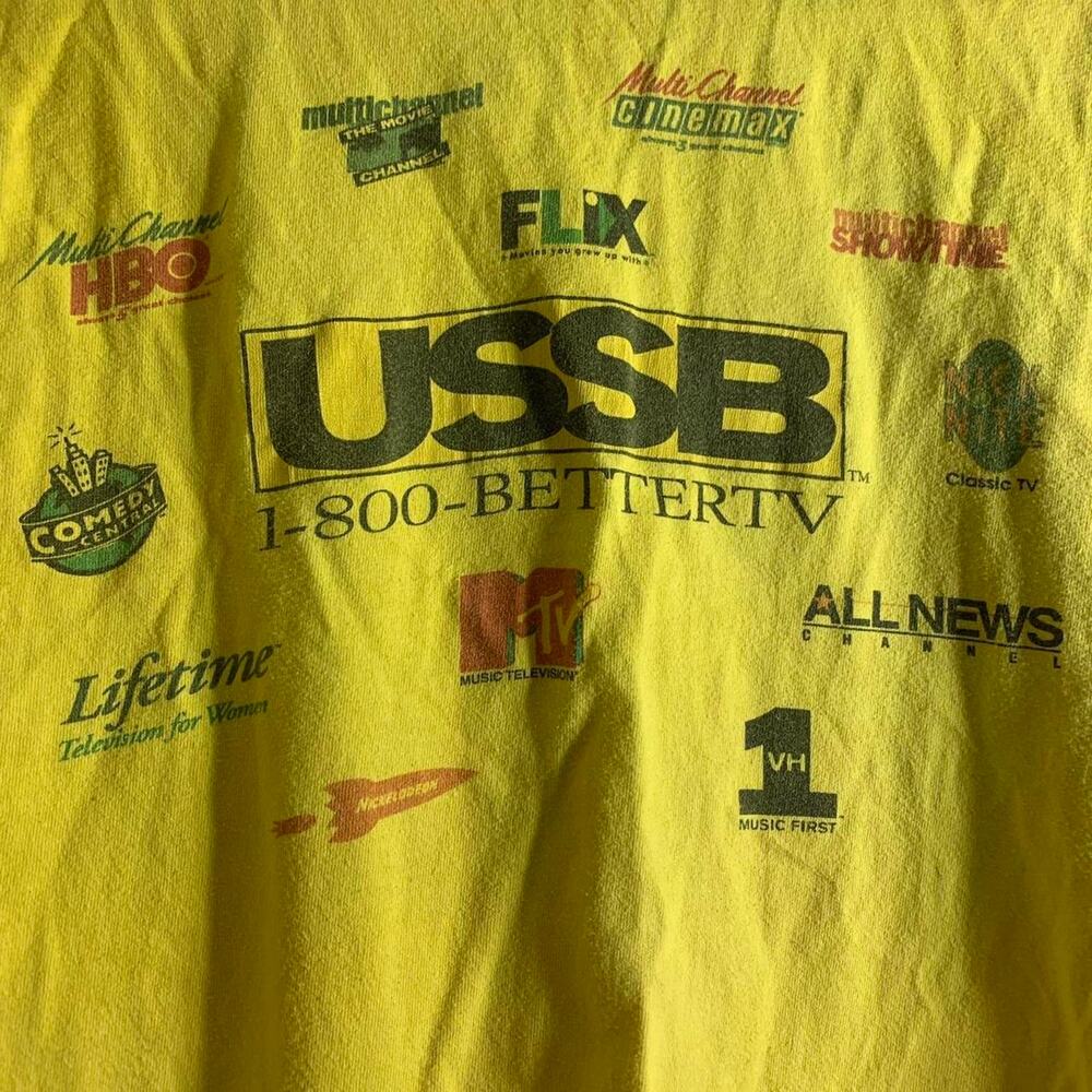 vintage Y2K 2000s VH1 NICKELODEON COMEDY CENTRAL LIFETIME HBO MTV tee shirt XL